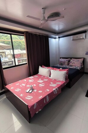 Superior Double Room, No Windows | Desk, blackout drapes, free WiFi - Jace's Travellers Inn (El Nido)