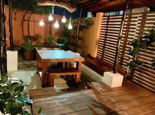 Restaurante al aire libre