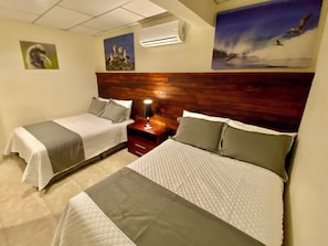 2 bedrooms, in-room safe, travel cot, WiFi
