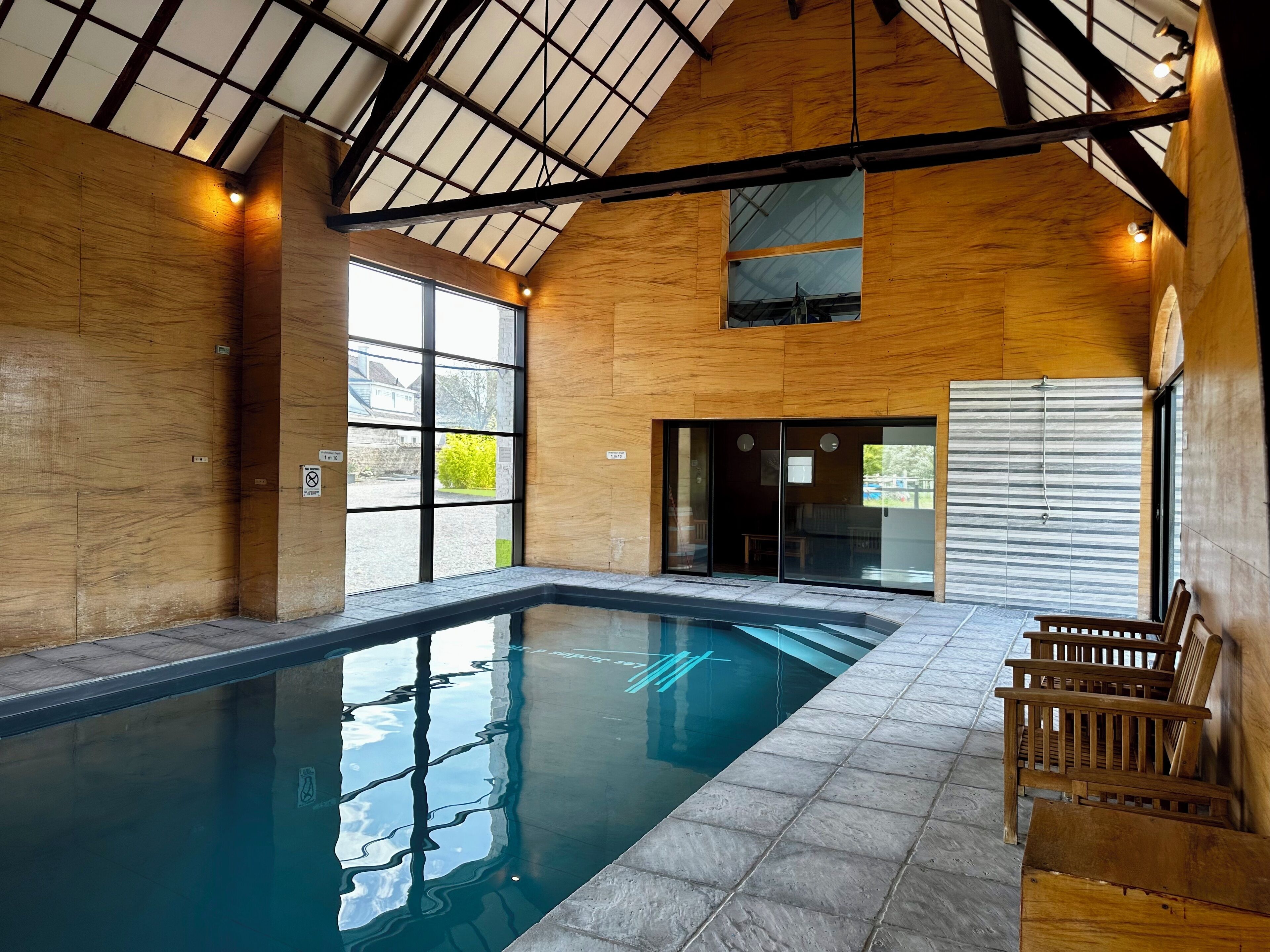 Piscine couverte, piscine chauffée