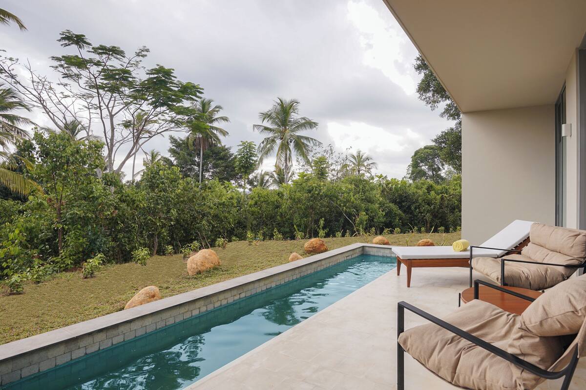 Sunset Villa with Plunge Pool | 房內夾萬、書桌、免費 Wi-Fi、床單