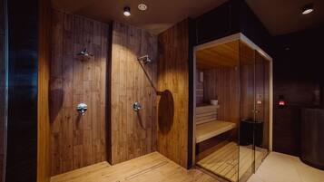 Sauna, baño de vapor y masajes