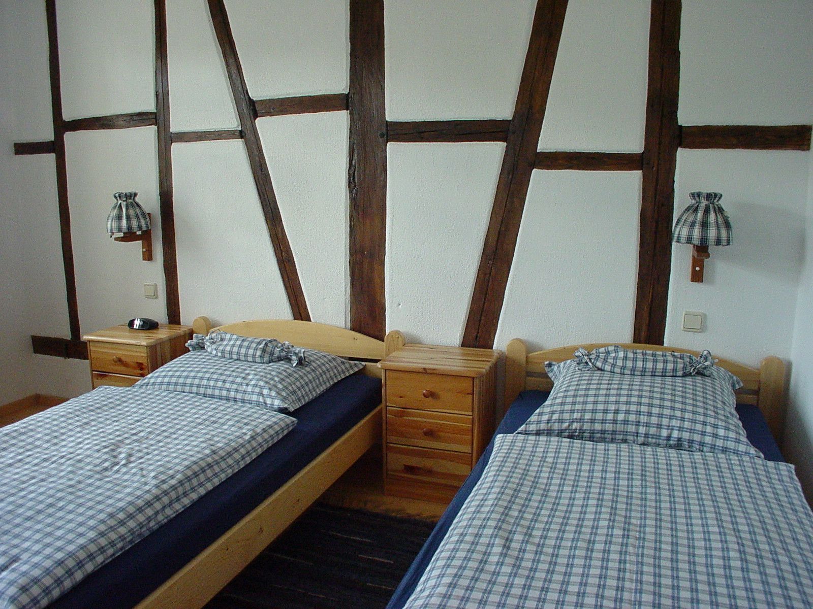 Hypo-allergenic bedding, individually decorated, blackout curtains