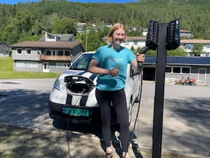 Electric vehicle charging station - Førde Sommarhotell (Sunnfjord)