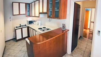 Apartment (Apartments Sipa - Comfort Two Bedroom) | Private kitchen | Fridge, microwave, oven, stovetop