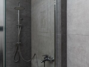Apartment, 2 Bedrooms | Bathroom shower - Apartment at the foothills of Acropolis (Athens)