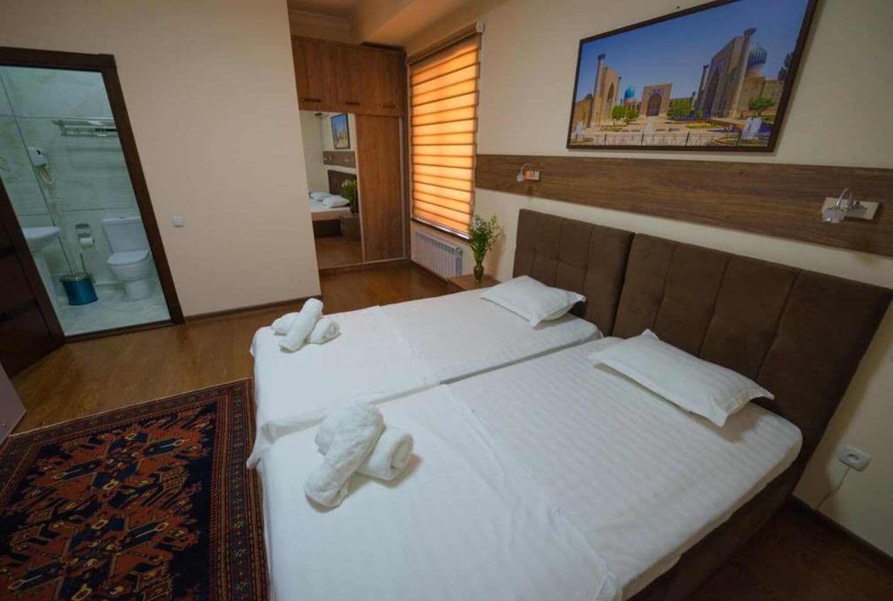 standard double or twin room, city view | view from room