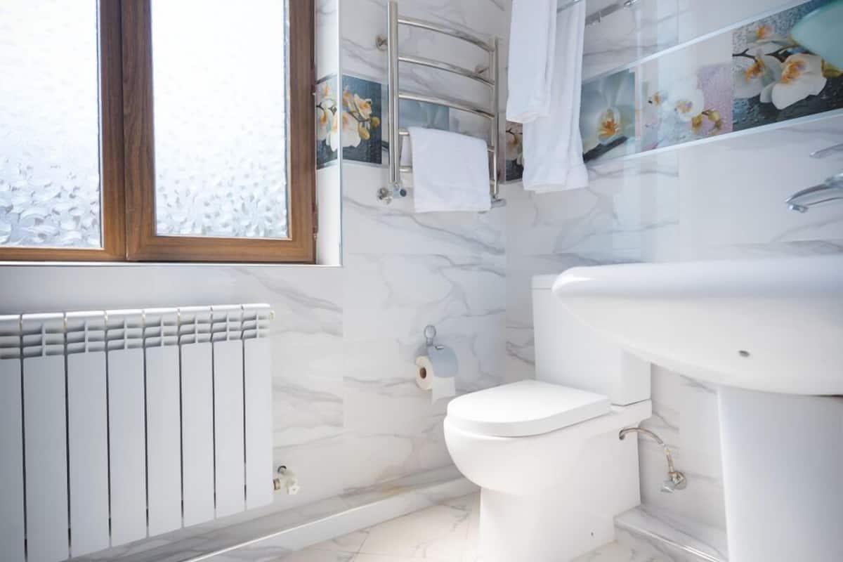 standard twin room, city view | view from room