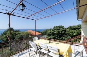 Apartment, 4 Bedrooms, Terrace, Sea View | View from room - Apartments Villa Ana - Dingac (Orebic)