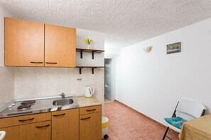 Apartment, 1 Schlafzimmer, Balkon, Meerblick | Eigene Kochnische
