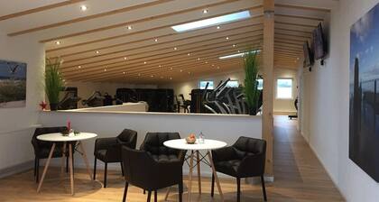 Loma-asunto sijaitsee Wittdünin saarella Amrumissa - lähellä puistoa, lähellä