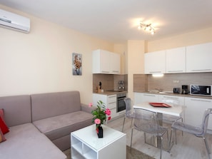 Apartment, 2 Schlafzimmer | Eigene Kochnische