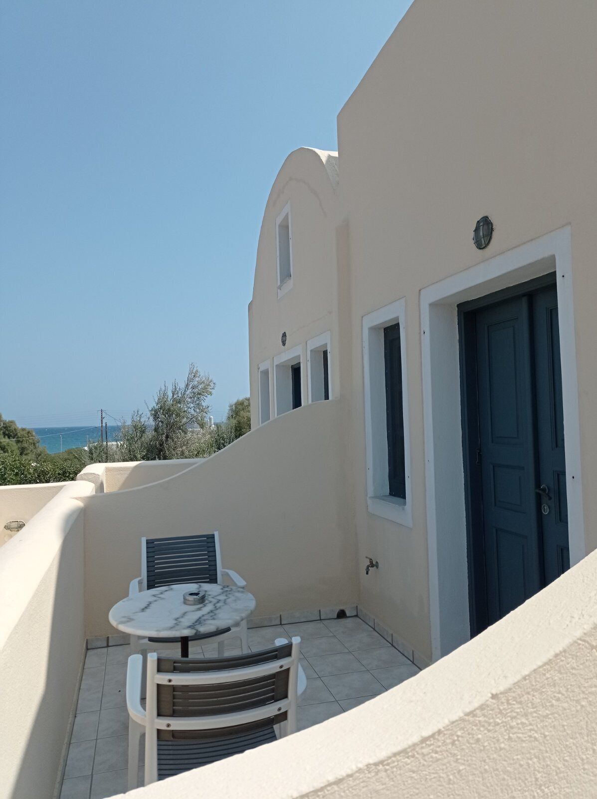 cozy studio partial sea view | view from room