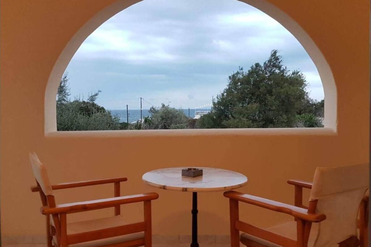 superior studio, sea view | terrace/patio