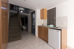 Studio, Meerblick | Eigene Küche | Großer Kühlschrank, Herdplatte, Wasserkocher