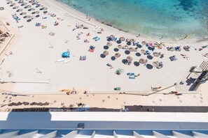 Accommodatie ligt op het strand