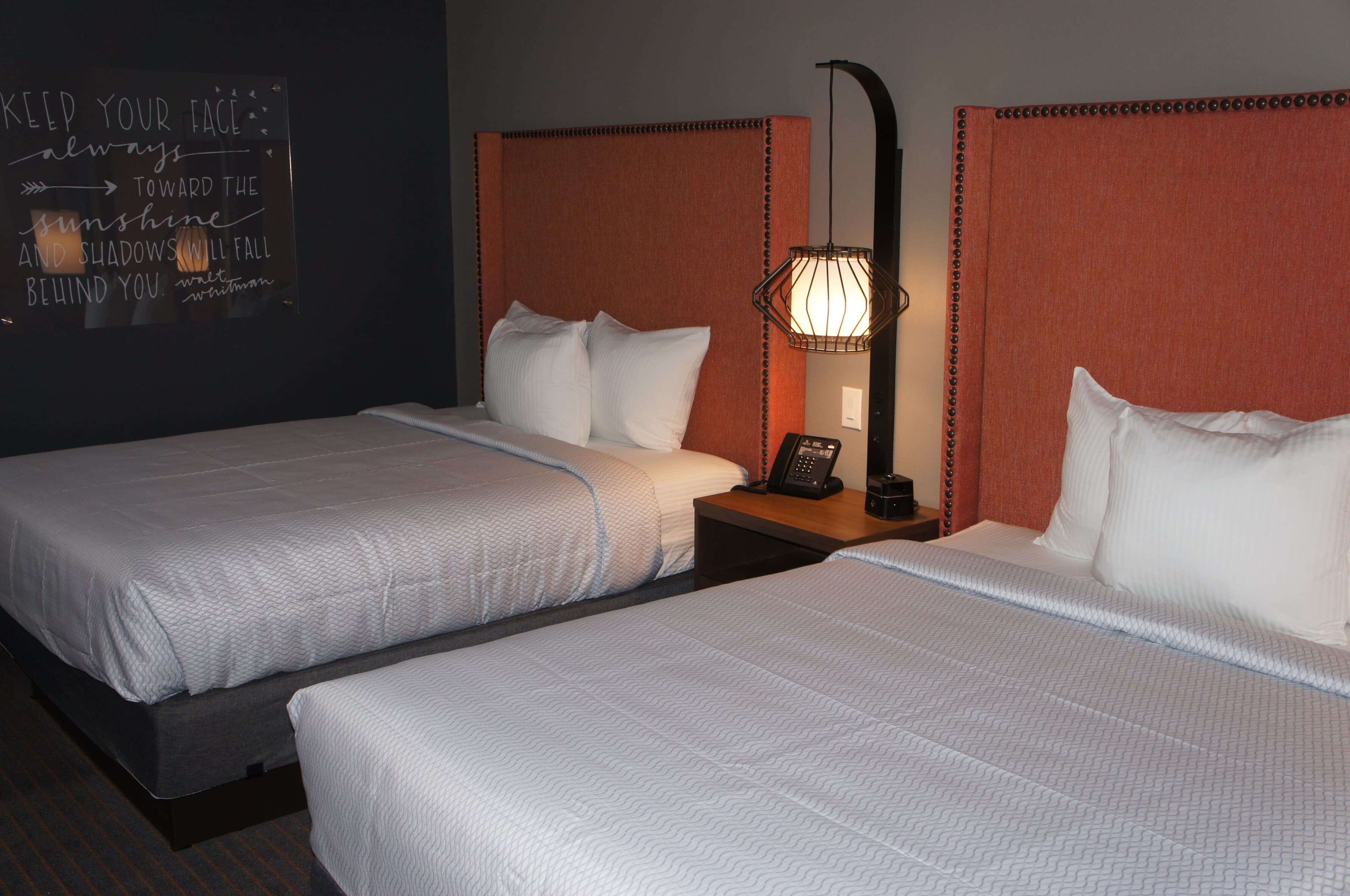 desk, blackout curtains, iron/ironing board, free cots/infant beds