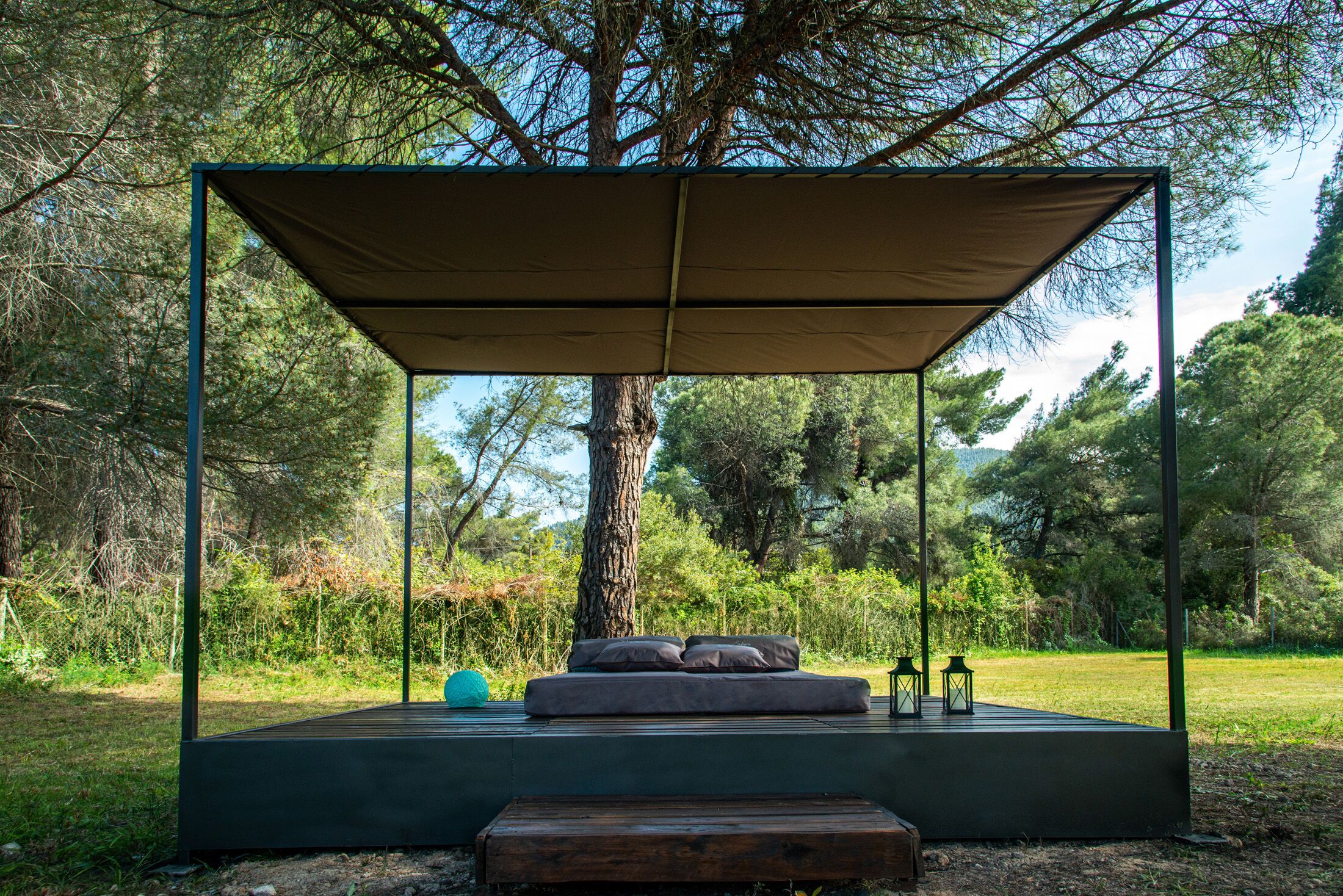 Enceinte de l’hébergement