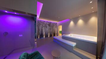 Suite Junior, 1 lit double, bain Ă remous