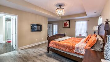 Individually decorated, individually furnished, laptop workspace