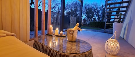 Romantische suite, terras | Exterieur