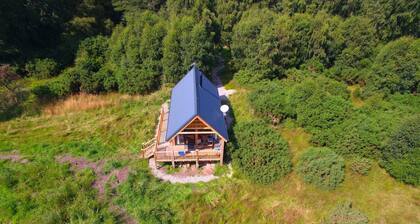 A luxurious unique and cosy off grid beach line fully kitted cabin