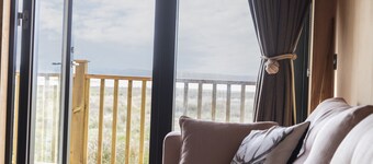 Une cabine de plage entièrement équipée luxueuse unique et confortable hors ligne 