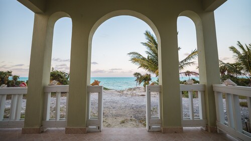 Baldwin Camp Beach house, located in North Caicos, Turks & Caicos Islands.