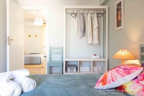 Apartemen, 2 kamar tidur | 2 kamar tidur, Wi-Fi gratis, dan seprai linen