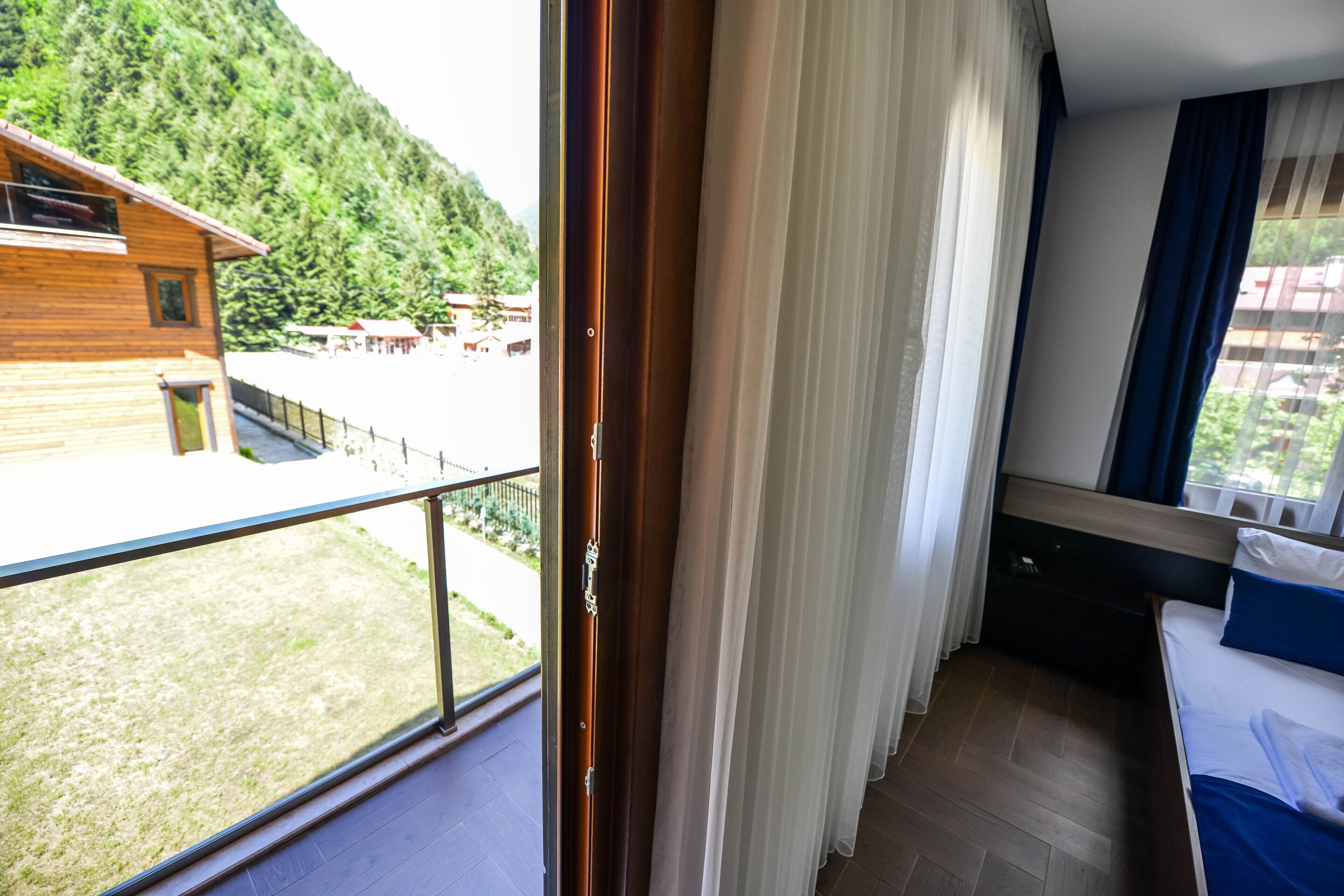 Pemandangan balkon