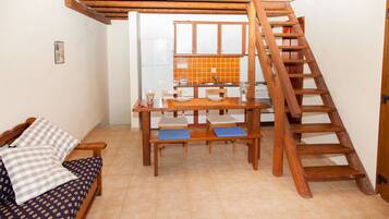 Villa, 3 Bedrooms | Private kitchen | Full-sized fridge, oven, stovetop, cookware/dishes/utensils