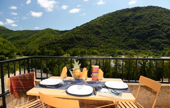 Terrace/patio - Résidence Odalys Les Bains d'Avène (Avene)