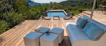 VILLA NEAR THE BEACHES HEATED SWIMMING POOL IN PEACE OPEN VIEW