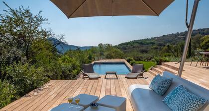 VILLA NEAR THE BEACHES HEATED SWIMMING POOL IN PEACE OPEN VIEW