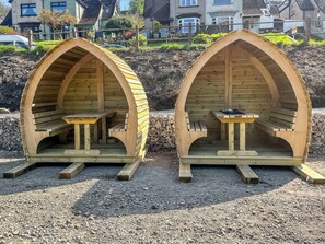 Outdoor dining - The View at Afan Forest Park by STAE-Homes (Duffryn Rhondda)