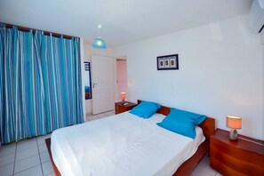 2 soverom, strykejern/-brett, reiseseng for barn og wi-fi (inkludert)