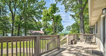 Lake Barkley Waterfront Home w/ Deck & Boat Dock!