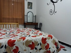 Iron/ironing board, free cots/infant beds, free WiFi, bed sheets