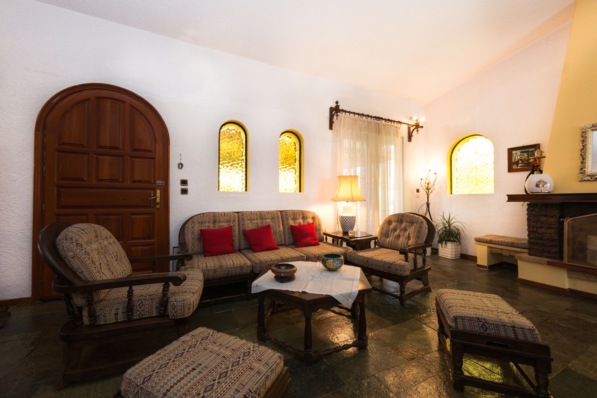 Villa, Private Pool | Living room