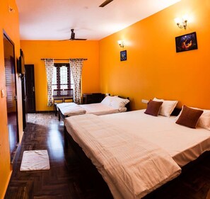 4 dormitorios, tabla de planchar con plancha, wifi gratis y ropa de cama