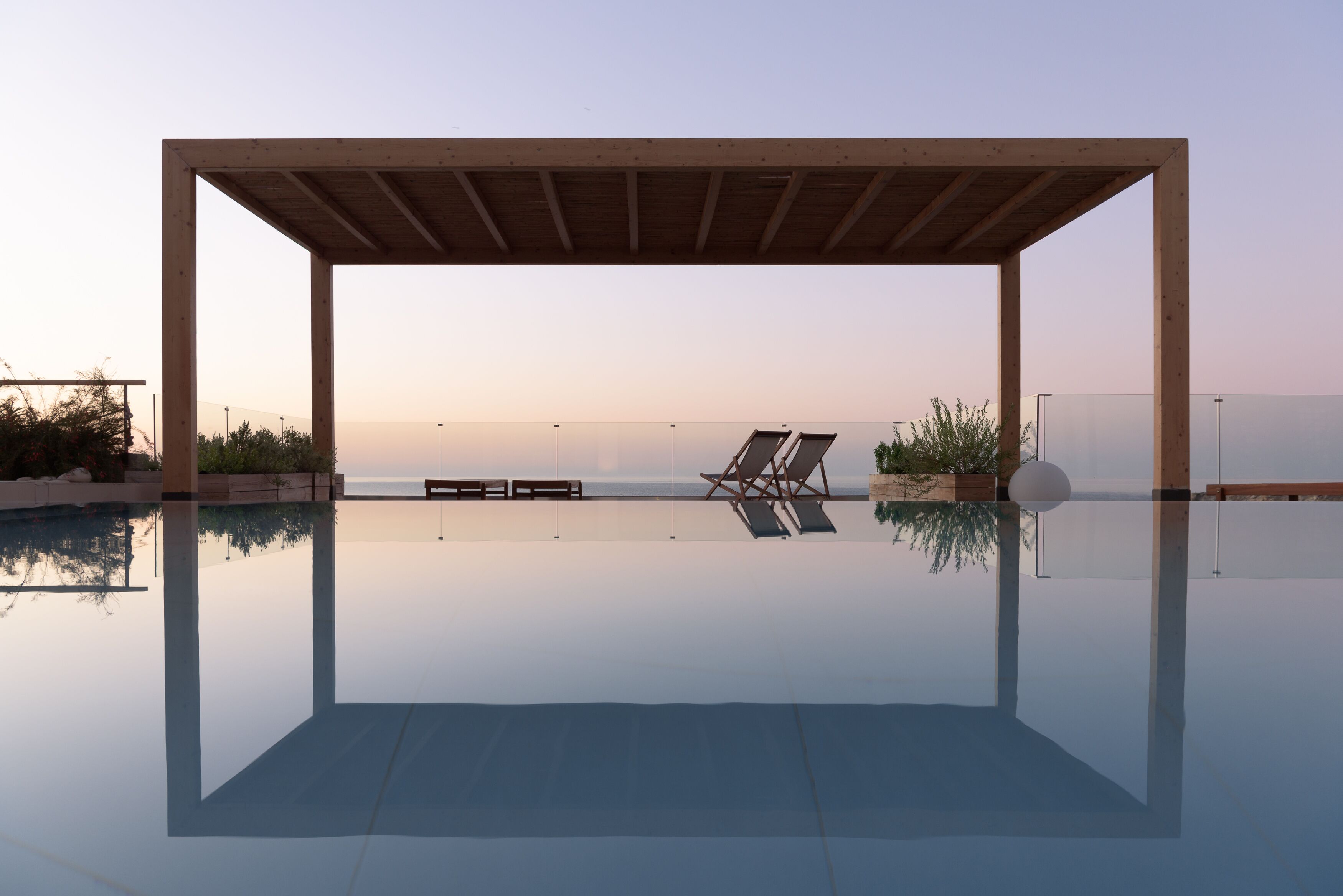 Alberca al aire libre 