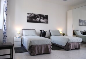 公寓, 2 間臥室 | 手提電腦工作空間、熨斗/熨衫板、免費 Wi-Fi、床單