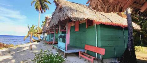 Overnatningsstedets facade