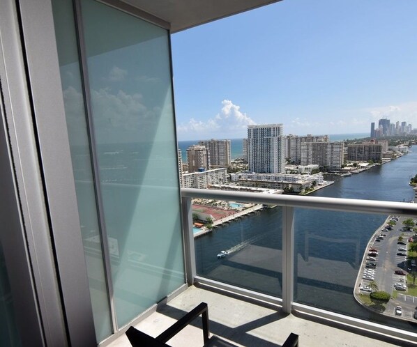 Appartement (Beachwalk Resort 2007B by Optimax Vac) | Uitzicht vanaf balkon