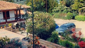 Blick von der Unterkunft