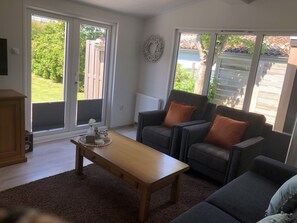 Televisie en een muziekbibliotheek