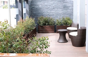 Sala de estar en el lobby