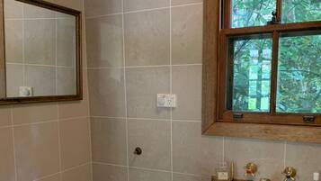 Towels, soap, toilet paper