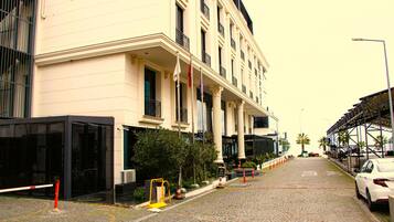 Fassade der Unterkunft