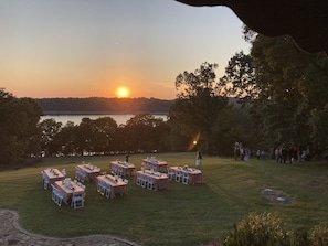 Espace banquet en plein air